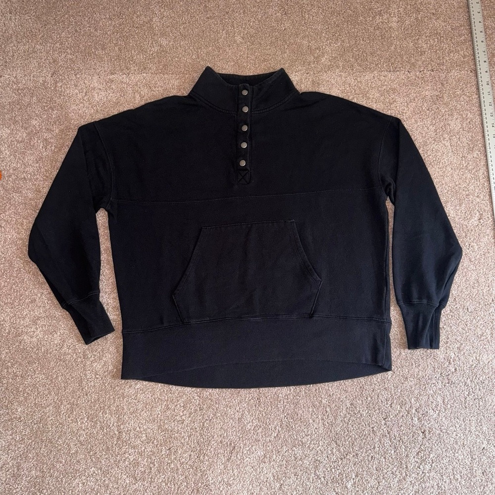 SO Women's Black Lounge Life Pullover Sweatshirt - Size Medium